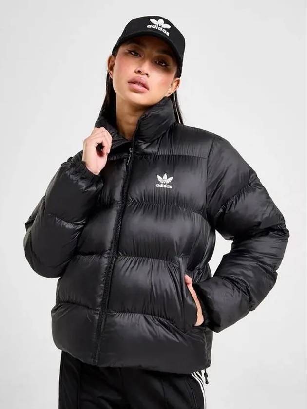 아디다스 오리지널 트레포일 숏 푸퍼 패딩 자켓 JD0420