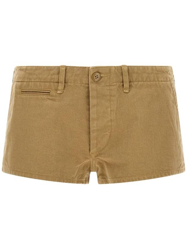 R13 제트 포켓 마이크로 반바지 R13WD173D318A_KHAKISLUBBYTWILL