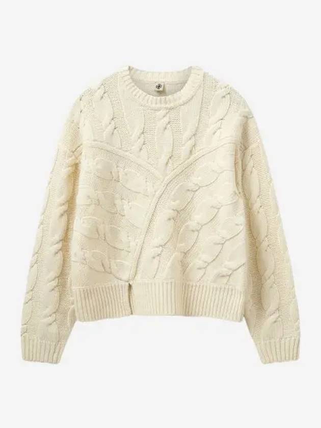 더가먼츠 우먼 코모 스웨터 아이보리 24FW The Garment Women Como Sweater Ivory 24FW