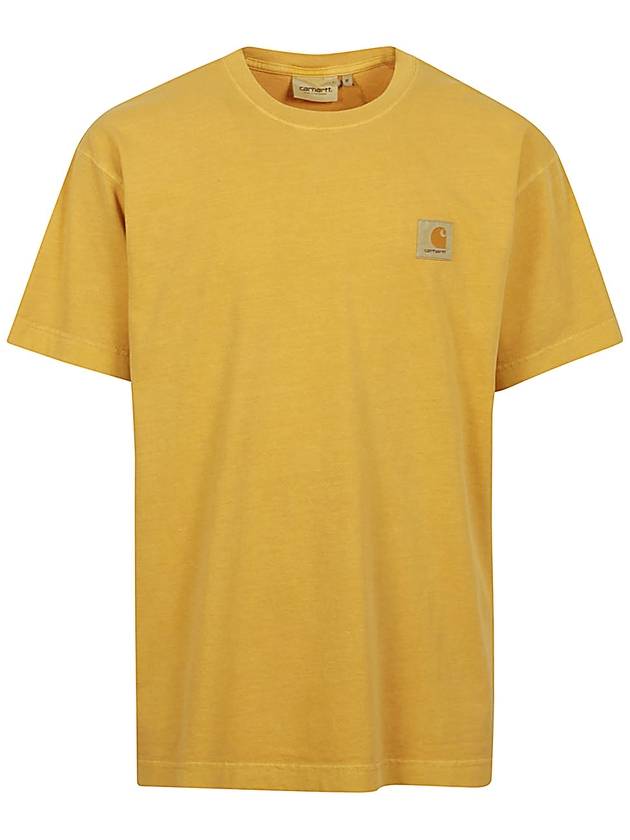 24FW 칼하트윕 남성 반팔 티셔츠 CARHARTT WIP MAIN T-shirts and Polos Yellow