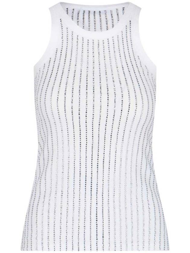 The Attico Top With Crystals