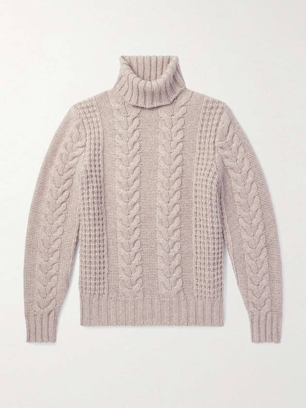 브루넬로 쿠치넬리 남성 목폴라