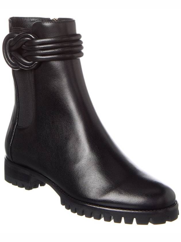 비키 방수 가죽 컴뱃 부츠 Vicky Waterproof Leather Combat Boot