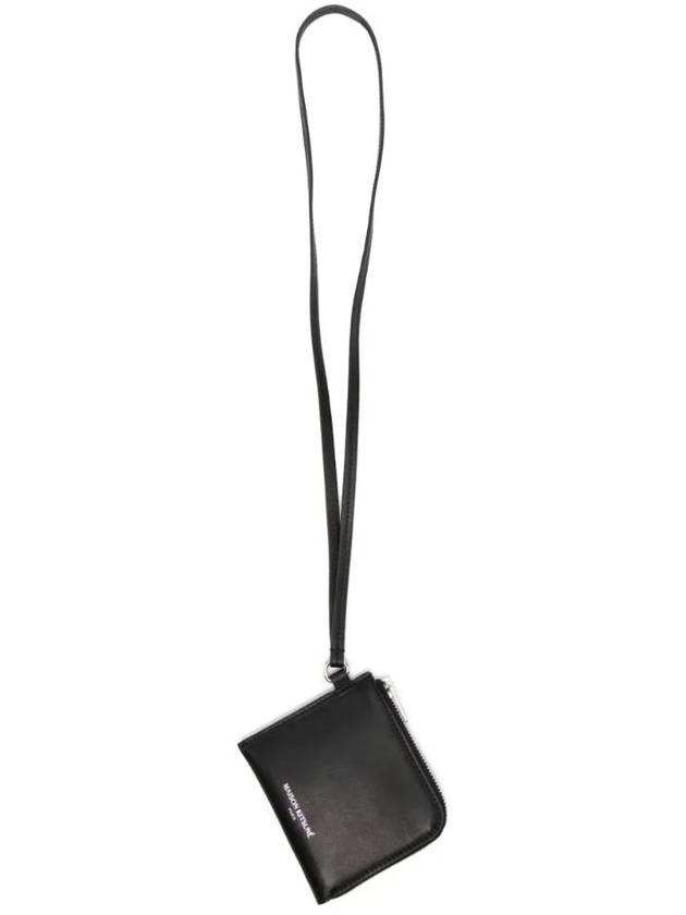 메종 키츠네 로고 프린트 가죽 지갑 LM05347LC0038