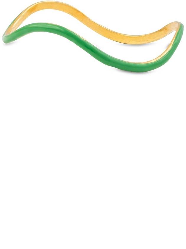 24 SS 실비아 톨레다노 여성 플로우 브레이슬릿 green enamel SLT5Q7TWGEELLLLL00