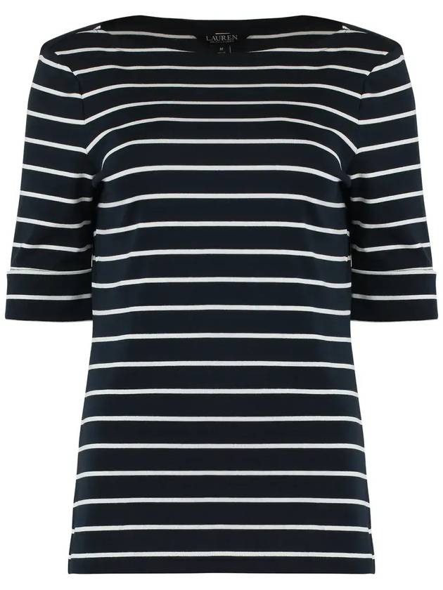 로렌 랄프 로렌 호라이즌탈 스트라이프 보트넥 탑 200701085_002