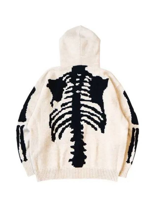 캐피탈 5G 울 본 후드 스웨터 키나리 Kapital 5G Wool Bone Hooded Sweater Kinari