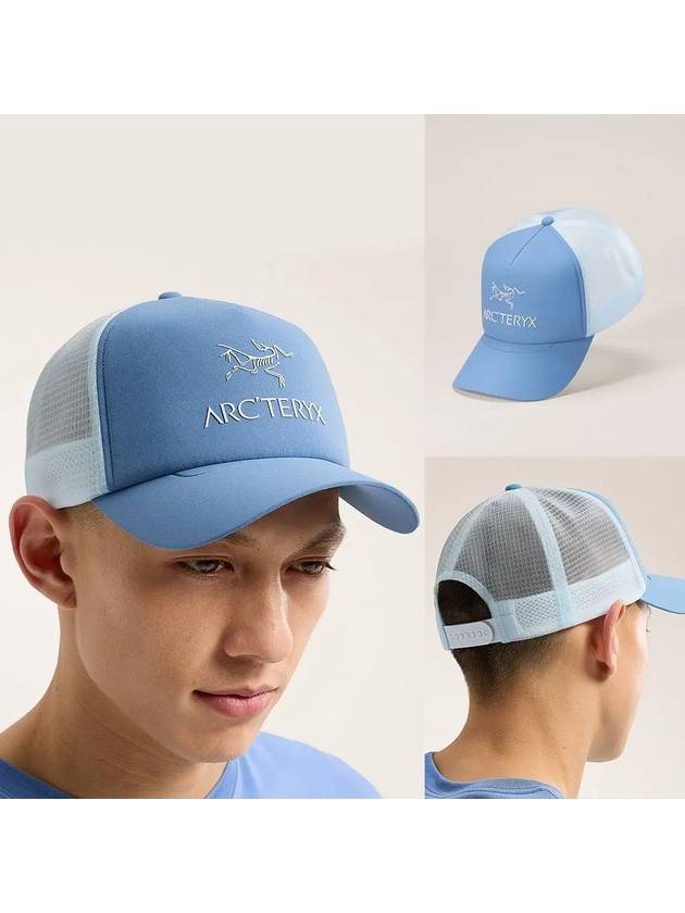 아크테릭스 모자 버드 워드 트러커 볼캡 스카이블루