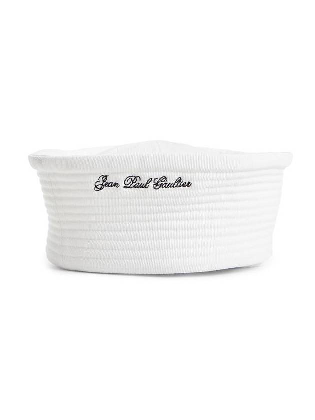 JEAN PAUL GAULTIER WOMAN WHITE HATS