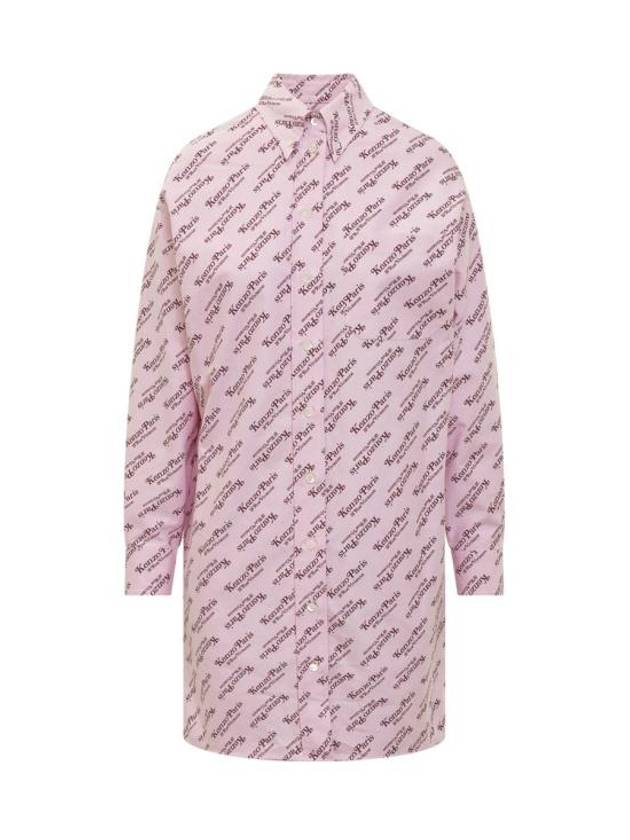 24SS 겐조 미디 원피스 FE52RO0929D2 30 PINK