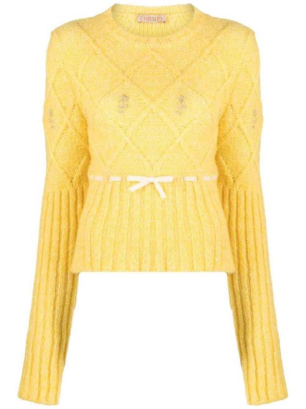 Cormio Interwoven-design top