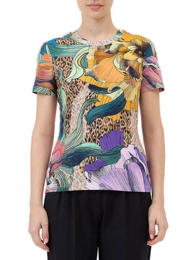 저스트 카발리 프린트 탑 78PAHE06_MS3