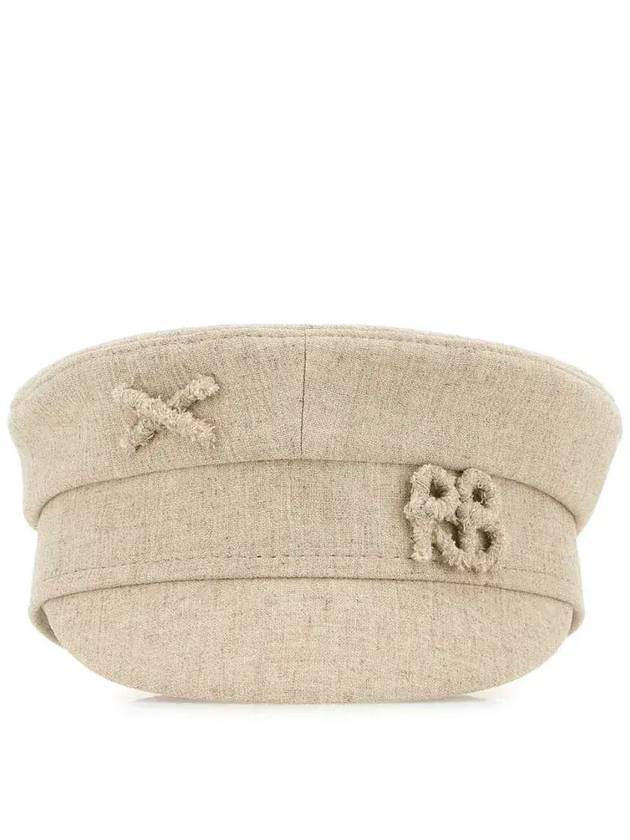 루슬란 바긴스키 시그니처 베이커 보이 모자 KPC036LNVBHRRB_BEIGE