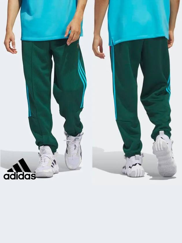 아디다스 에어로레디 트레이 테크 경량 팬츠 바지 그린