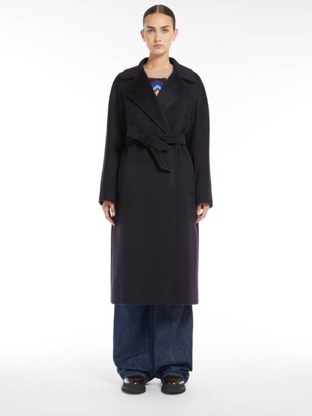 24FW Max Mara 위켄드 막스마라 RESINA 레지나 벨티드 코트 010 네이비 울지블링 IT36 IT38 IT40 IT42 25016092 010