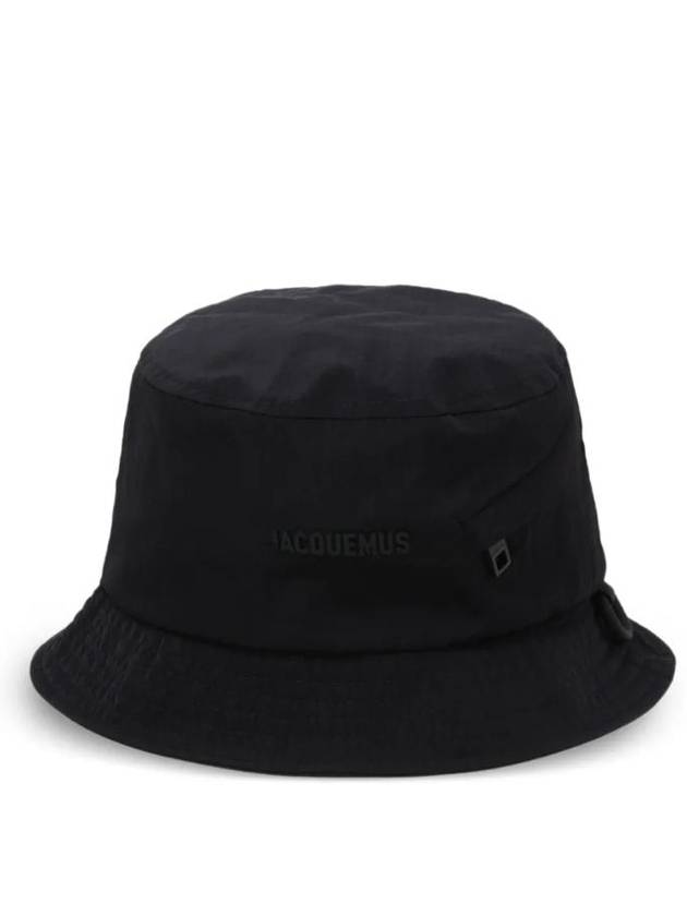 쟈크뮈스 레터링 로고 버킷 햇 255AC7163174