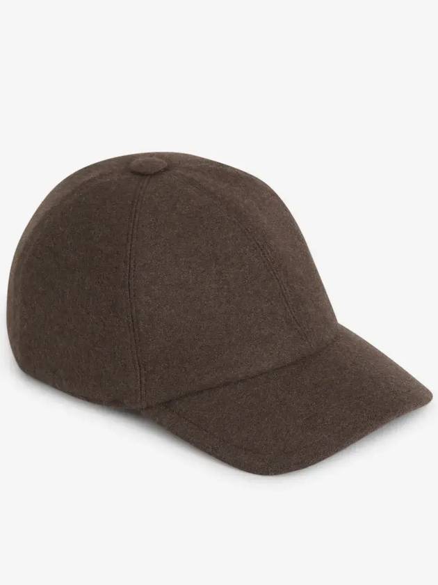 페델리 캐시미어 엠블럼 캡 CAPLANDCASH_FONDENTE