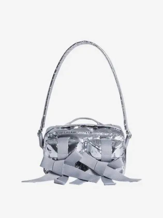 시몬 로샤 클래식 보우 크로스바디 백 실버 Simone Rocha Classic Bow Crossbody Bag Silver
