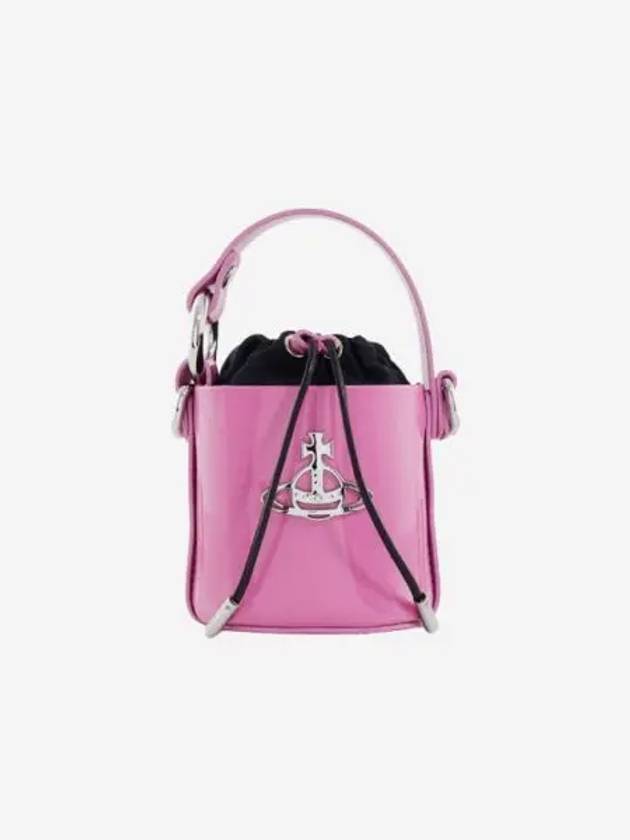 비비안 웨스트우드 샤이니 페이턴트 미니 데이지 백 핑크 Vivienne Westwood Shiny Patent Mini Daisy Bag Pink