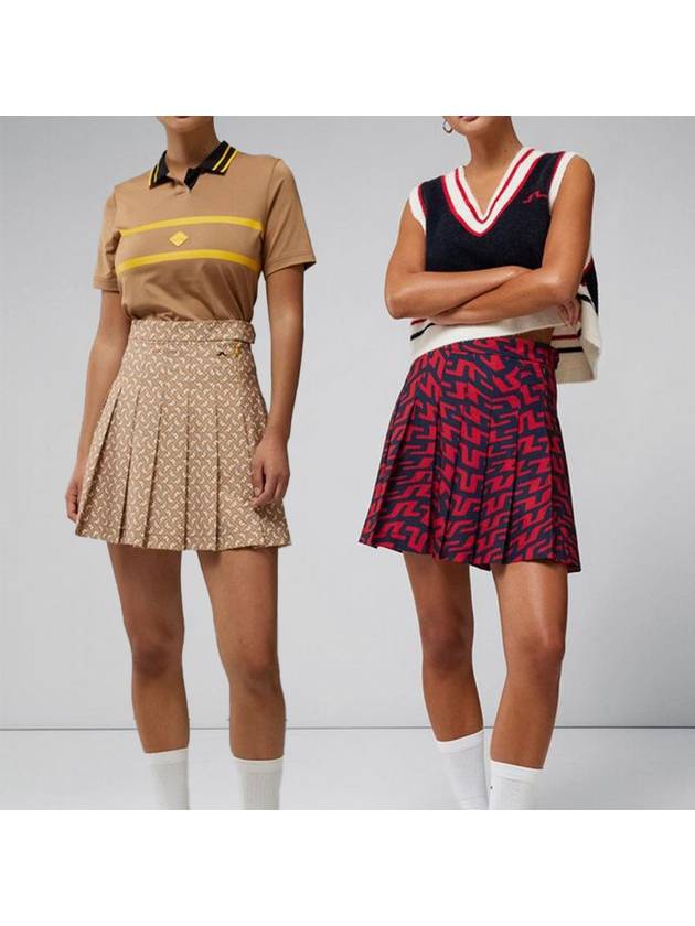 제이린드버그 여성 아디나 프린트 스커트 GWSD06645