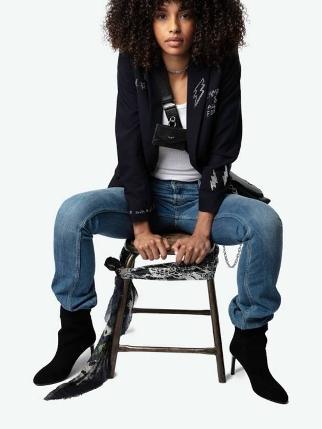 쟈딕앤볼테르 Eternal 스웨이드 부츠