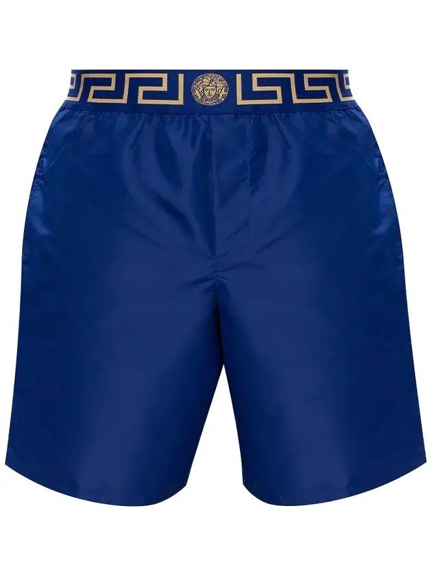 베르사체 그레카 메두사 밴딩 스윔 쇼츠 블루