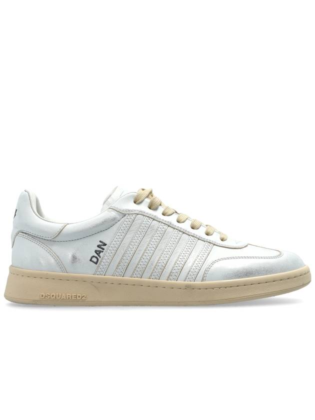 25SS 디스퀘어드2 남성 로우탑 스니커즈 Dsquared2 Sneakers Boxer  Men's  White