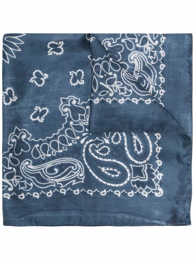 GOLDEN GOOSE paisley-print silk Foulard