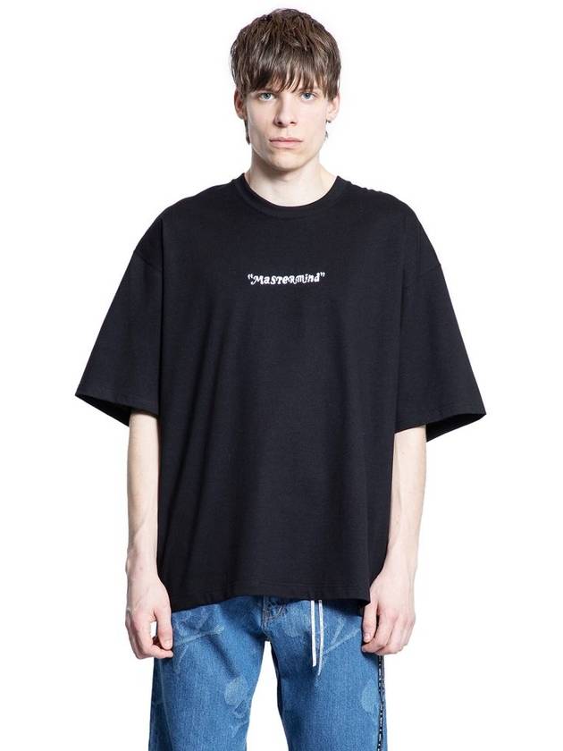 MASTERMIND WORLD MAN BLACK T-SHIRTS & TANK TOPS