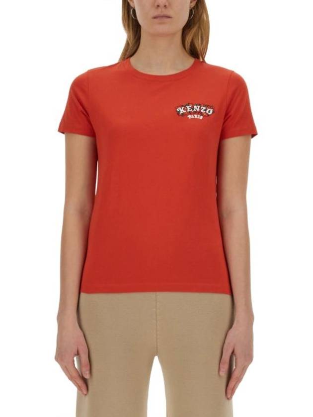 25SS 겐조 반팔 티셔츠 FF52TS1544SO 16 RED