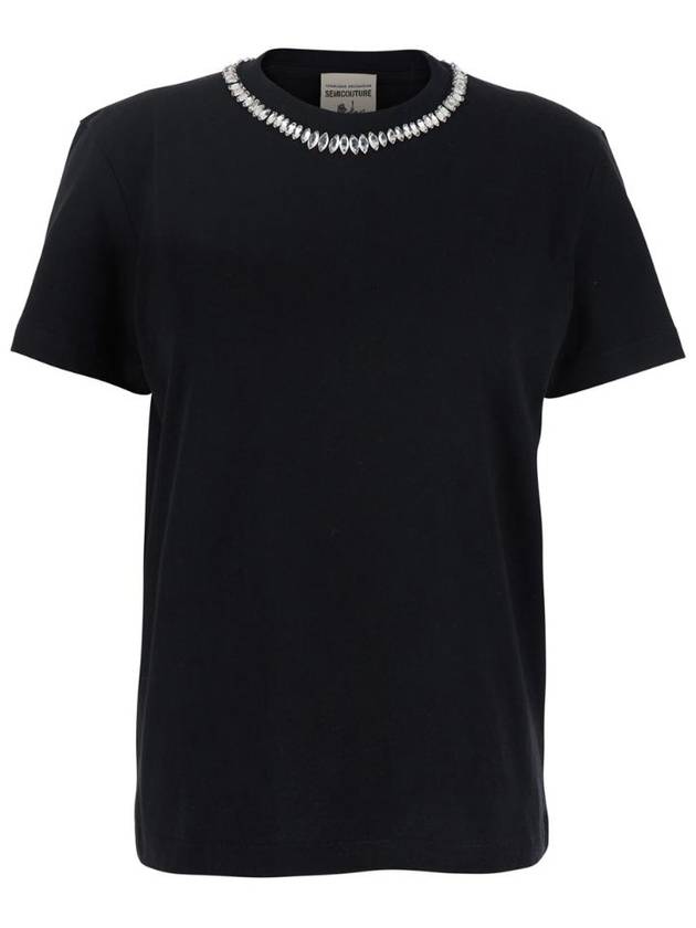 SEMICOUTURE Y5SJ11Y690 SHORT SLEEVES TSHIRT