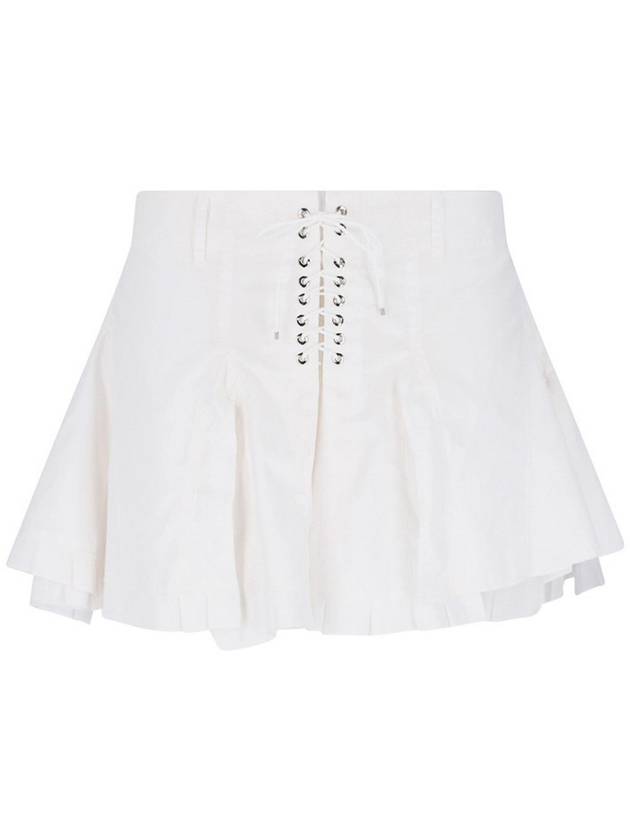 Ludovic De Saint Sernin Mini Pleated Skirt