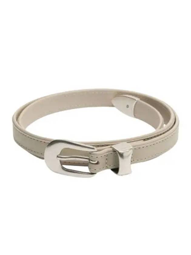 아워레가시 벨트 2cm 레더 오프화이트 Our Legacy Belt 2cm Leather Off White