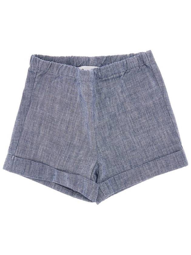 BONPOINT Cottom chambray shorts