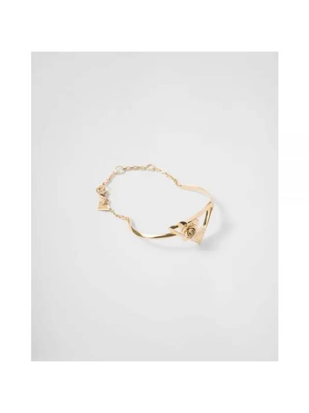 프라다 메탈 팔찌 골드 1IB502_2AR3_F0056