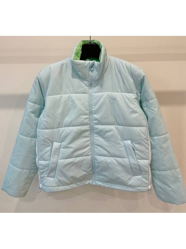 아디다스 숏 푸퍼 패딩 자켓 HK5255 WOMENS