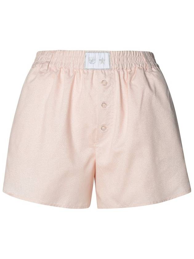 Chiara Ferragni 로고 패치 엘라스틱 웨이스트밴드 쇼츠