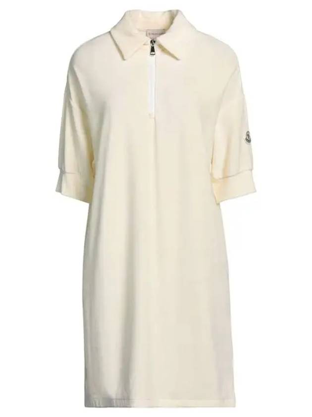 몽클레르 테리클로스 폴로 드레스 8I00014 596LS 034