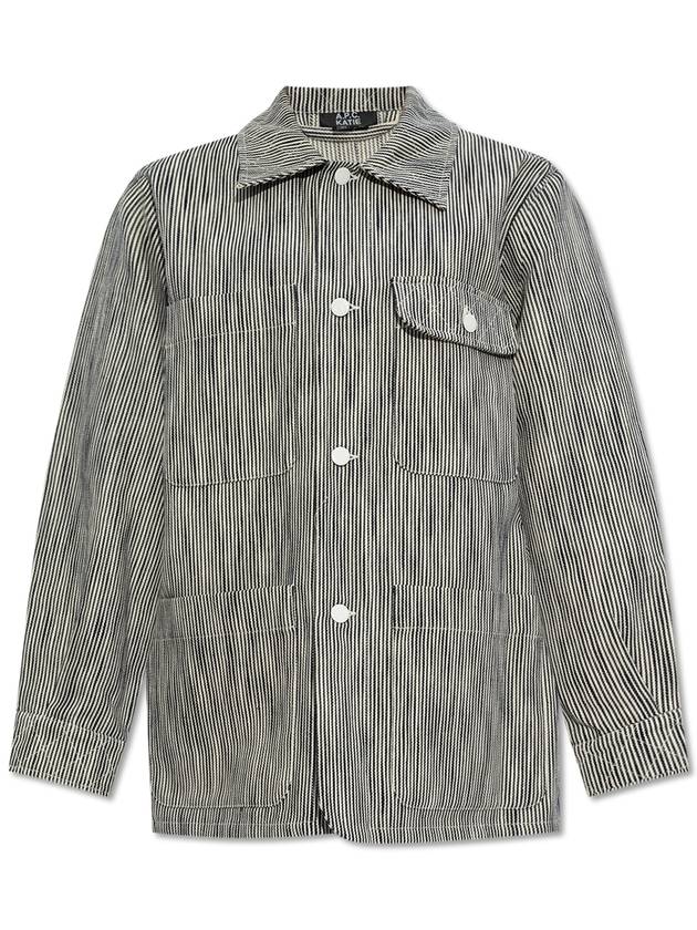 24FW 아페쎄 여성 자켓 A.P.C. Striped Pattern Jacket  Women's  Grey