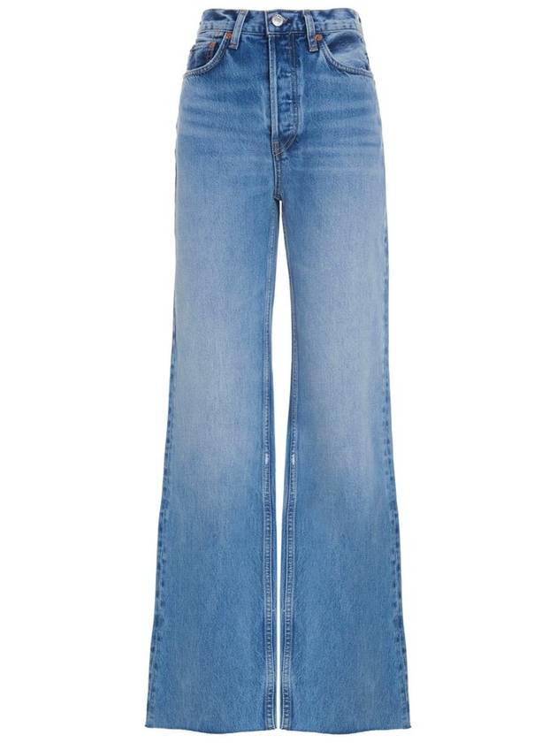 RE/DONE 하이 웨이스트 플레어 진