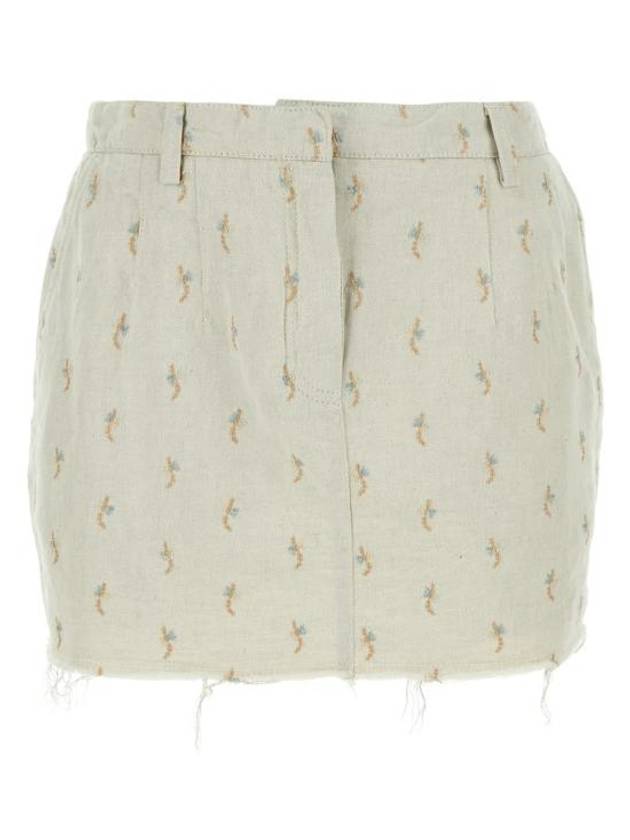 23SS 랑방 숏 스커트 RWST0203D061E23 02 ECRU