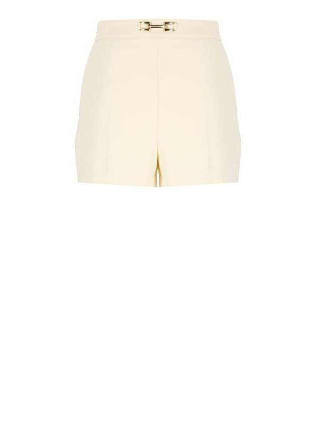 Elisabetta Franchi 로고 플라크 플랩 쇼츠