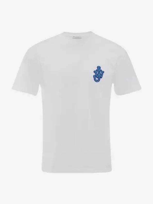 JW 앤더슨 앵커 패치 티셔츠 화이트 JW Anderson Anchor Patch T Shirt White