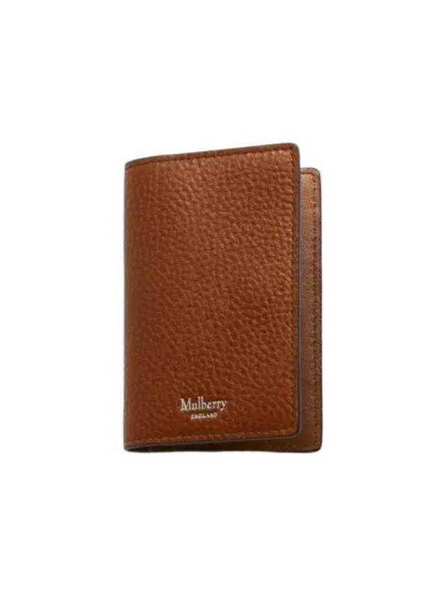 멀버리 스몰 클래식 그레인 카드 케이스 오크 Mulberry Small Classic Grain Card Case Oak