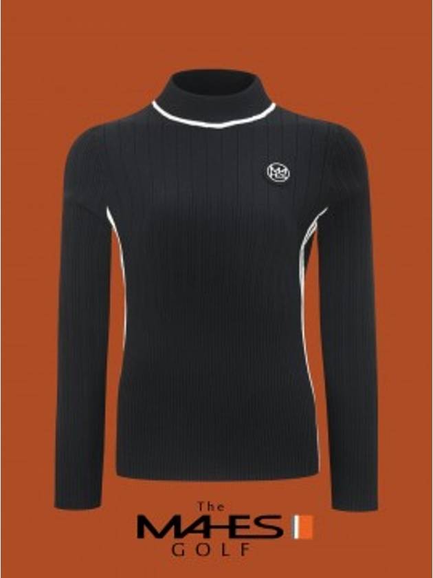 23FW 마헤스 여성 니트 스웨터 오렌지라벨 로얄클래식 골지반넥니트 GN40283