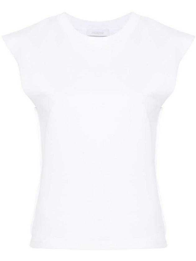 Paco Rabanne Cotton T-Shirt With Chain Detail