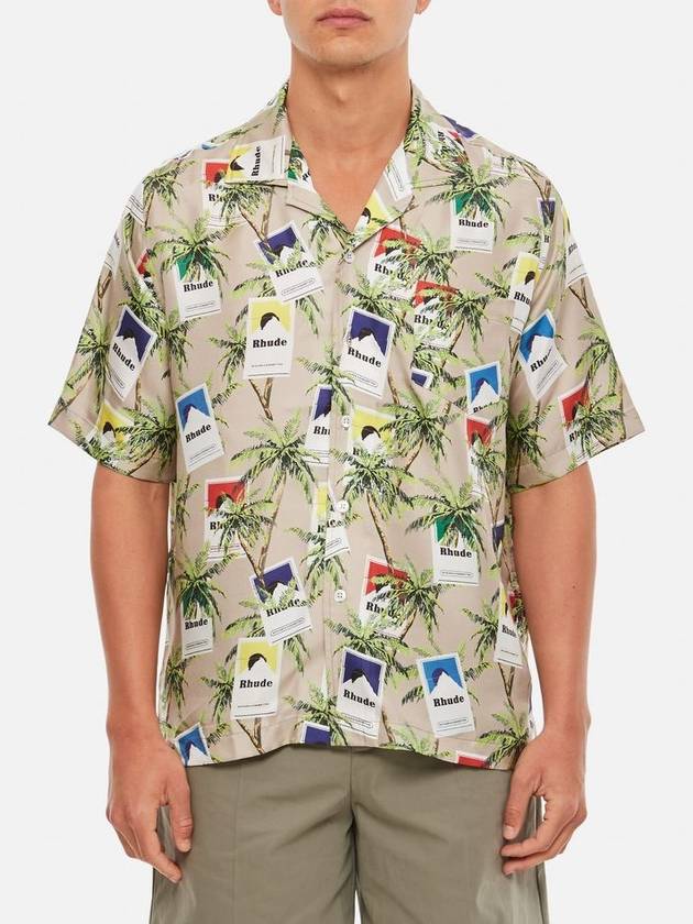 Rhude Rhude Cigarette Print Button Up