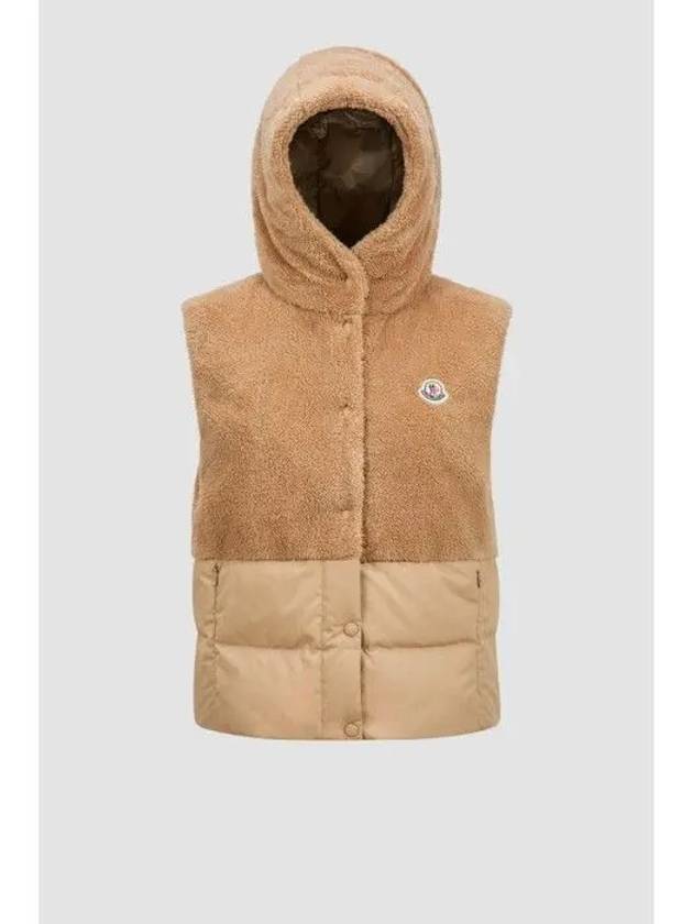 몽클레르 패딩 자켓 슬리브리스 TEDDY FLOY CAPUCHE K10931A0002489ASY20U