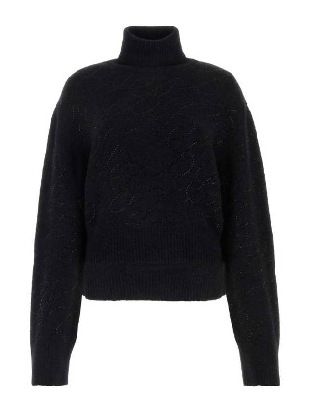 23FW 블루마린 반팔 티셔츠 4M043A N0990 Black