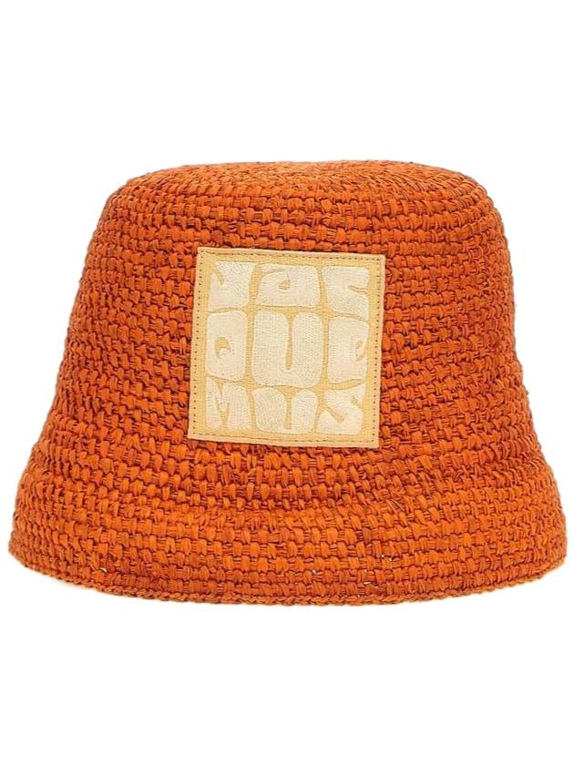 쟈크뮈스 르 밥 피시우 버킷햇 오렌지